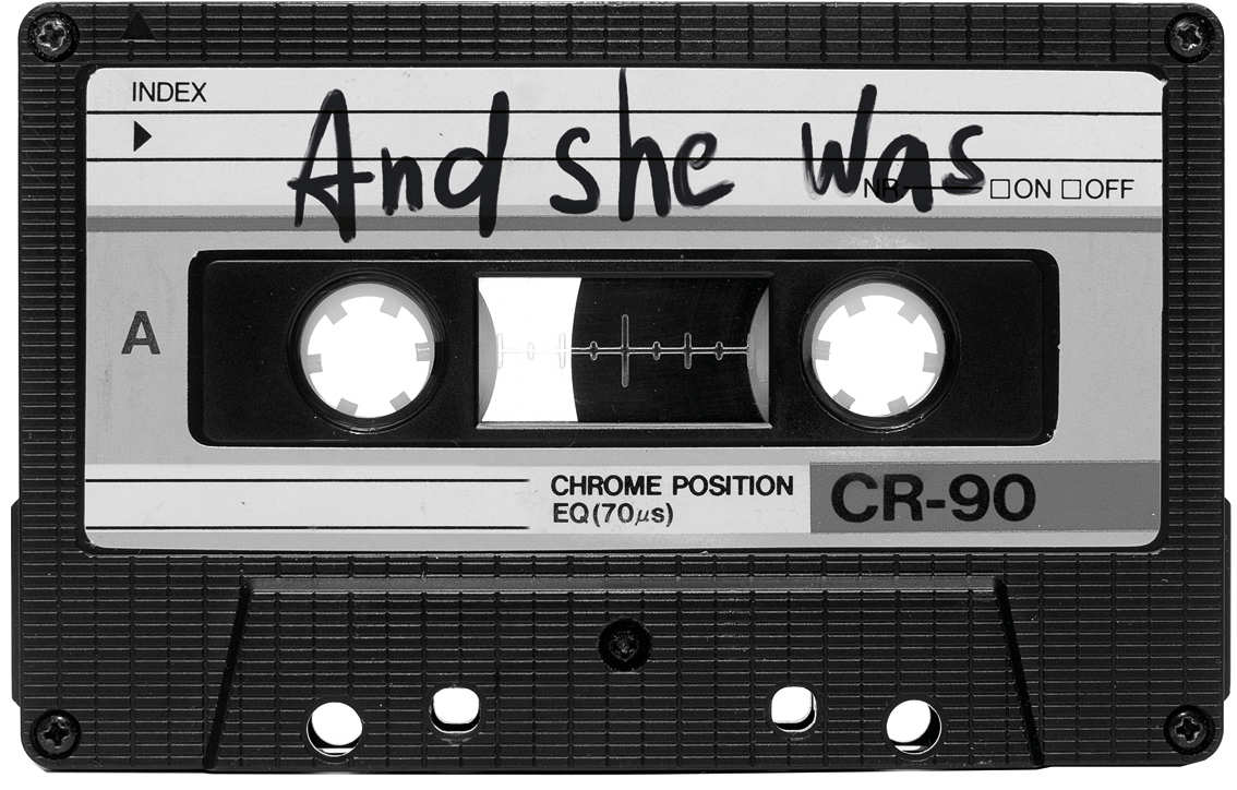 And she was