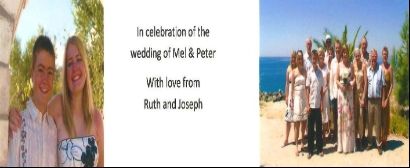 Front Wedding Card