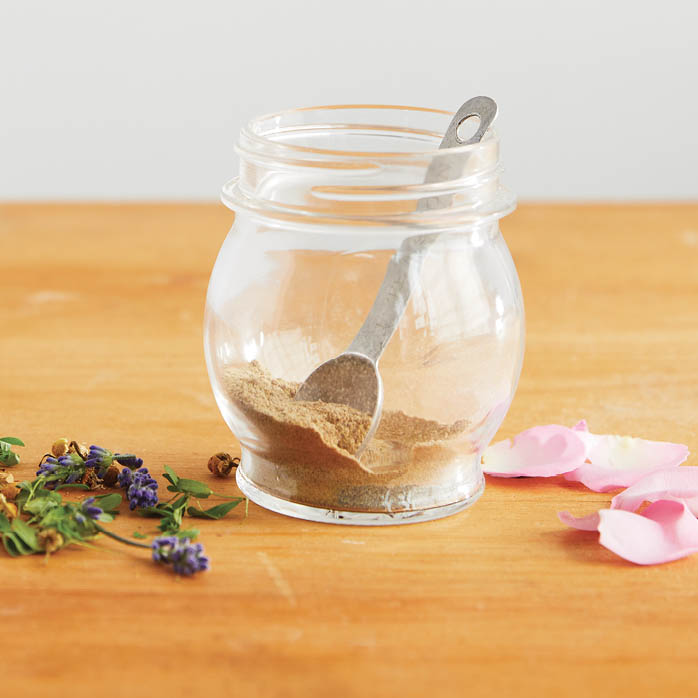 A jar of powdered formula.