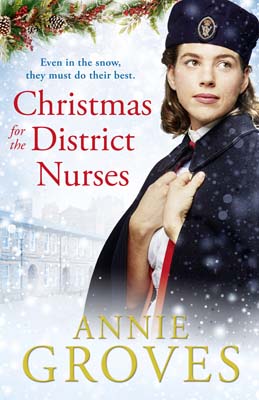 Advertisement image: Christmas for the District Nurses by Annie Groves