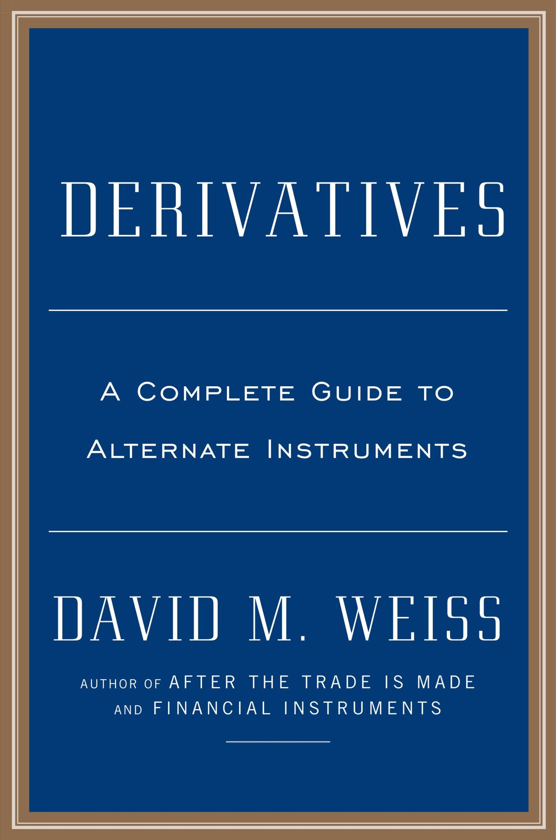 Cover for Derivatives