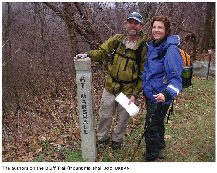 The authors on the Bluff Trail/Mount Marshall JODI URBAN