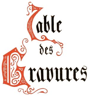 Table des Gravures