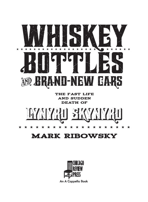 Book Title of Whiskey Bottles and Brand-New Cars