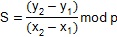 Point addition