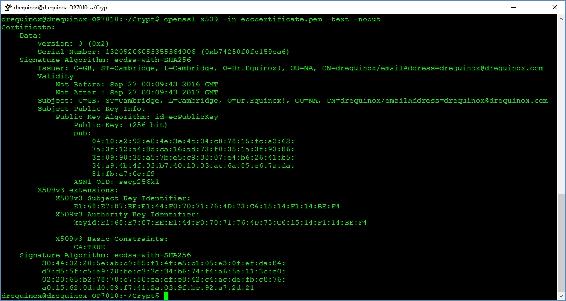 ECDSA using OpenSSL