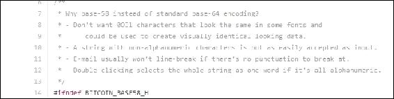 Base58Check encoding