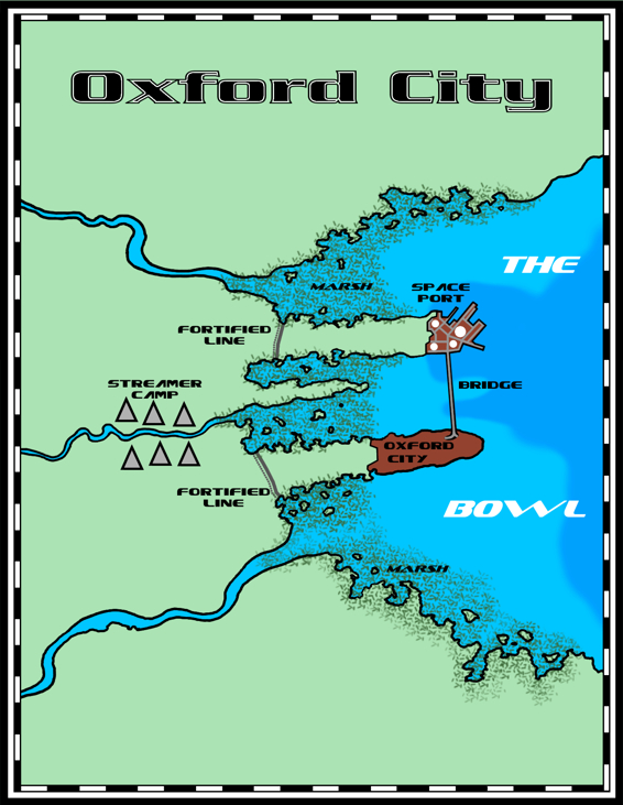 Map of Oxford City