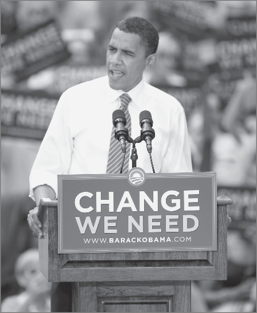 During his presidential campaign...