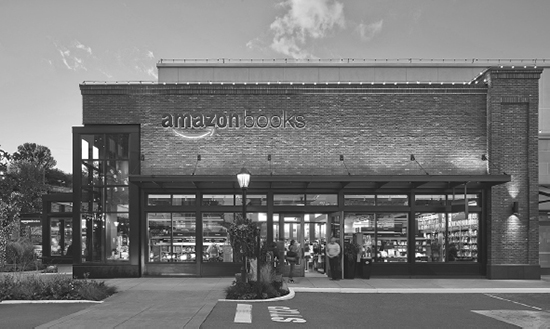 Figure 5.1: Amazon’s first-ever bricks and mortar retail concept, Amazon Books, launched in 2015