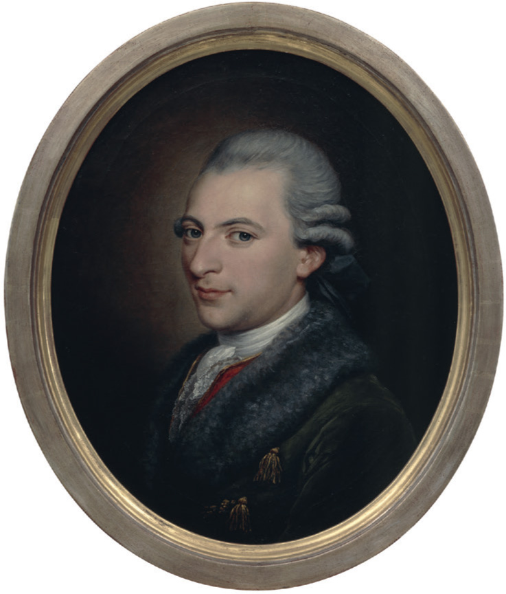 Daniel Isaac Itzig (son of Daniel Itzig) by Johann Christoph Frisch, 1777.