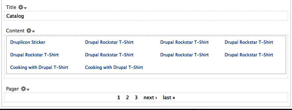 Catalog view with duplicate titles in it after adding a relationship to the referenced product