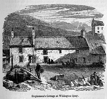 Stephenson’s Cottage at Wallington Quay