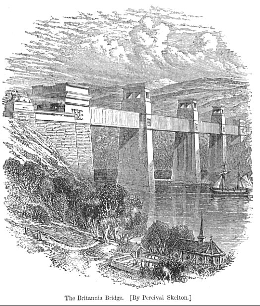 The Britannia Bridge. (By Percival Skelton)