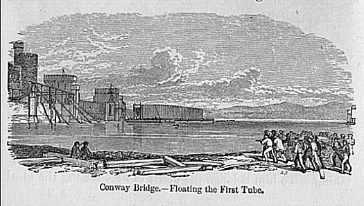 Conway Bridge.—Floating the First Tube