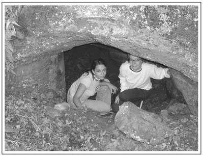 Figure 10.1. Photograph of a cave believed to have been visited by the outlaw Jesse James.