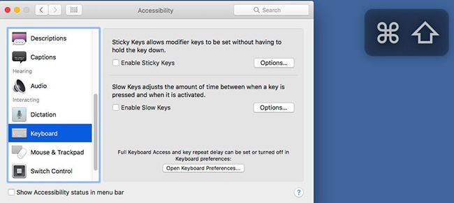 To press a multikey keystroke like Shift--D, press them one at a time. You see ghost images of the keys on your screen, as though to show you which keystrokes you’ve added to your temporary collection. To “unpress” a key, press it again twice.