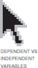 Dependent vs independent variables