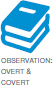 Observation - overt and covert 