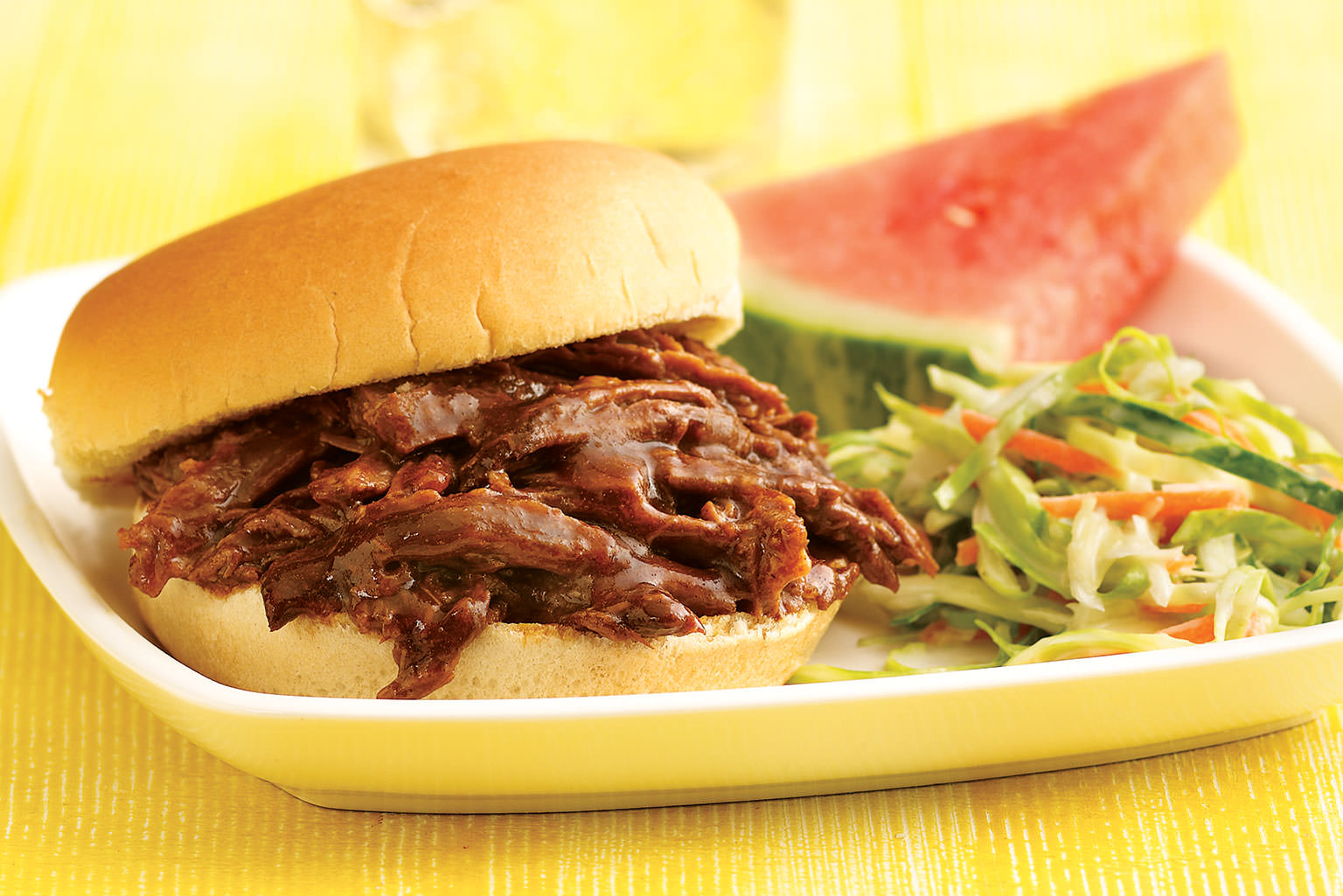 Slow Cooker Root Beer Barbecue Beef Sandwiches