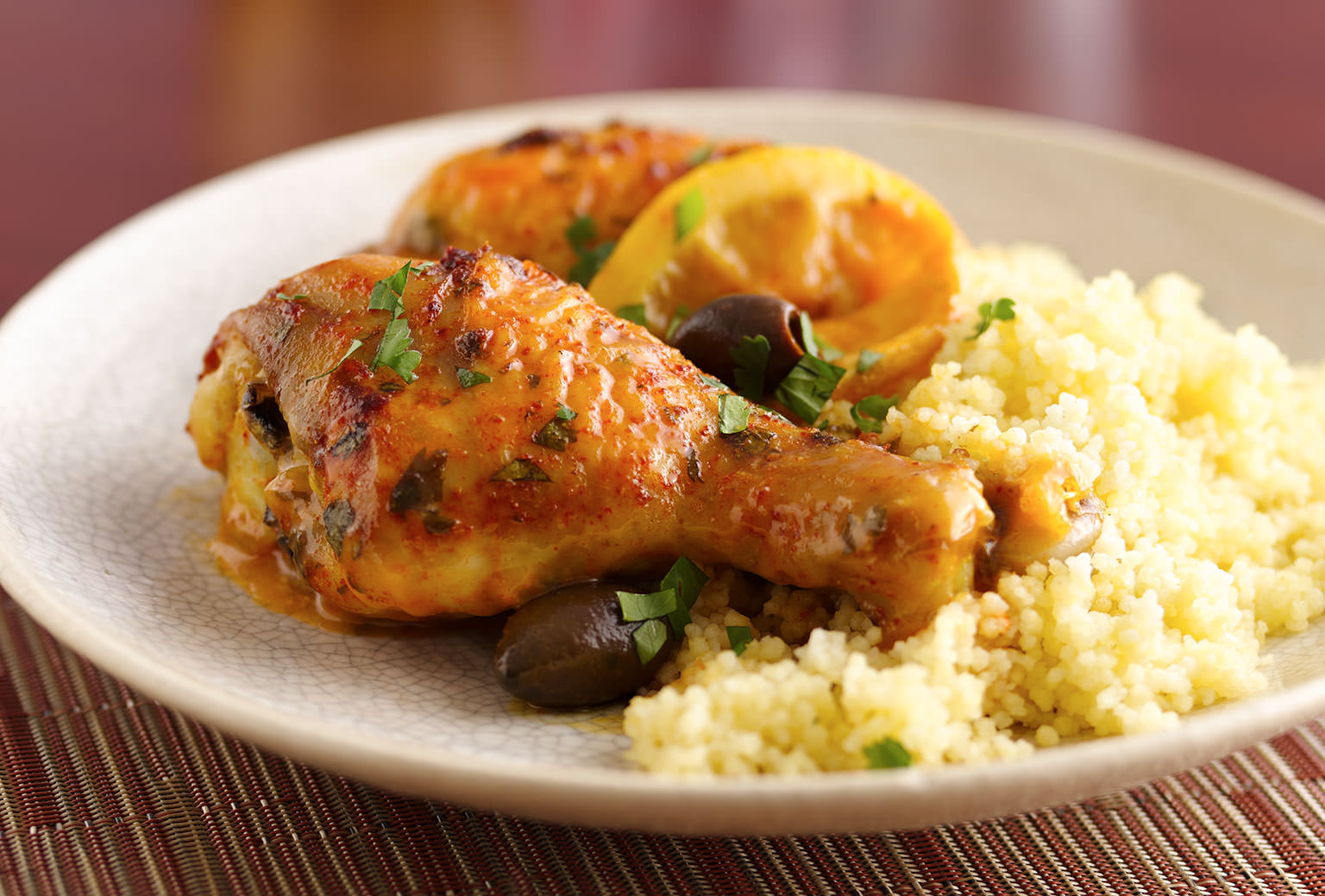 Moroccan Chicken with Olives