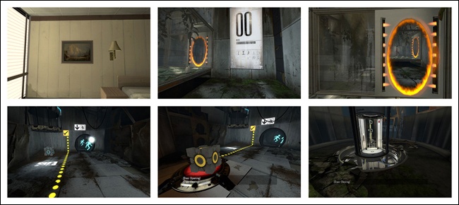 Portal offers a safe environment for players to figure out the controls while advancing in the game