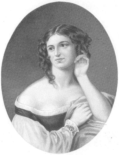 Frances Anne Kemble. Engraved by J. G. Stodart from the original painting by Sully in the possession of the Hon. Mrs. Leigh