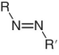 Skeletal structure of nitroso with approximate chemical shifts, ppm of 550—900.