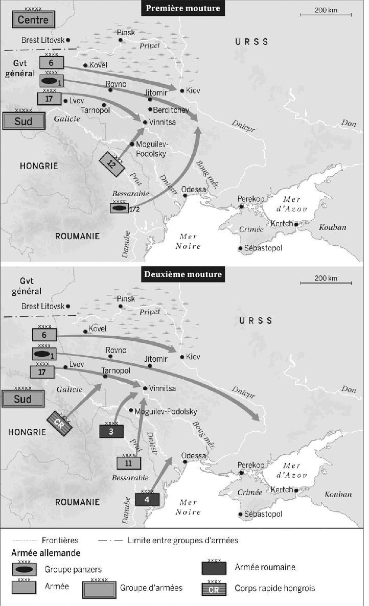 Illustration. Modification du plan final en Ukraine et en Roumanie