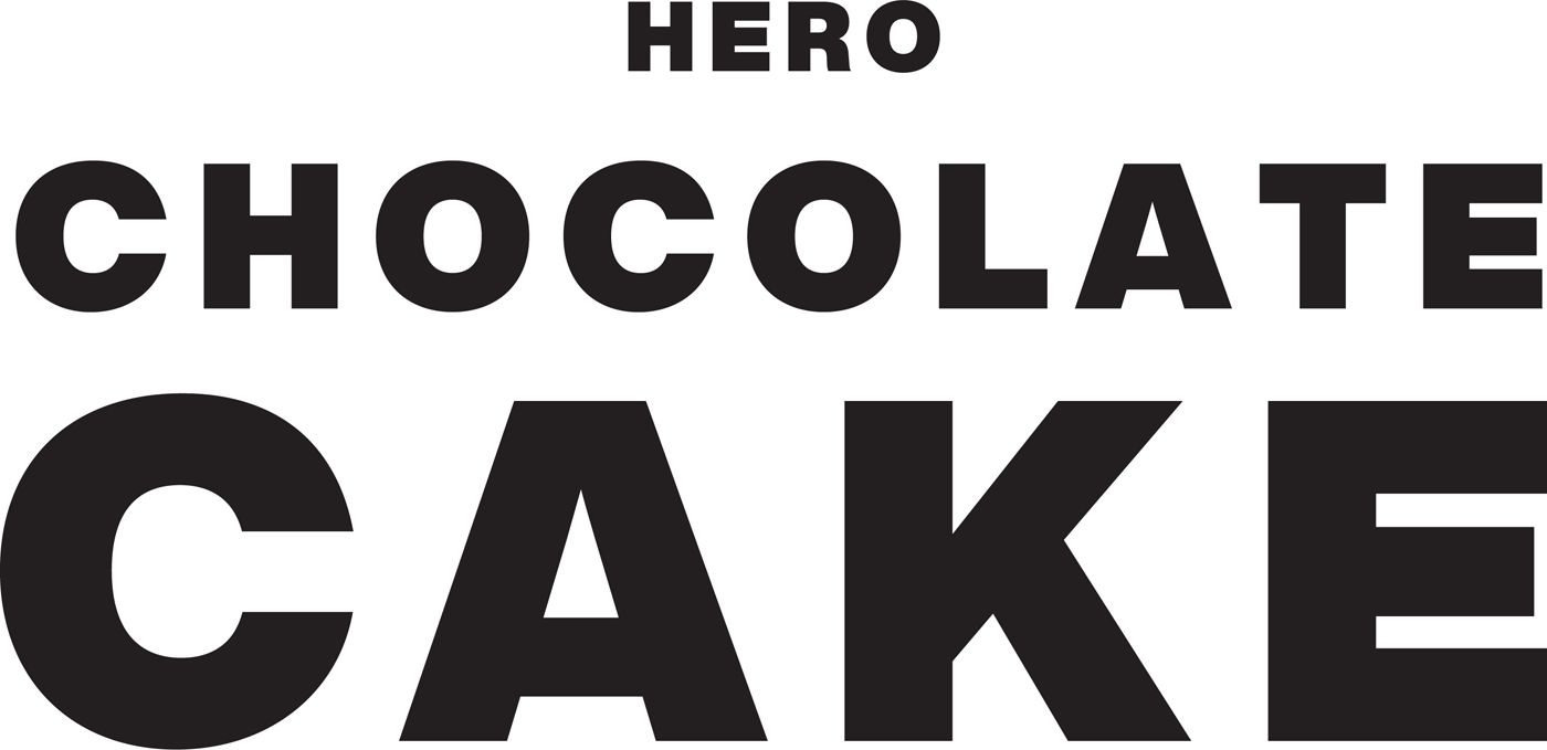 HERO CHOCOLATE CAKE