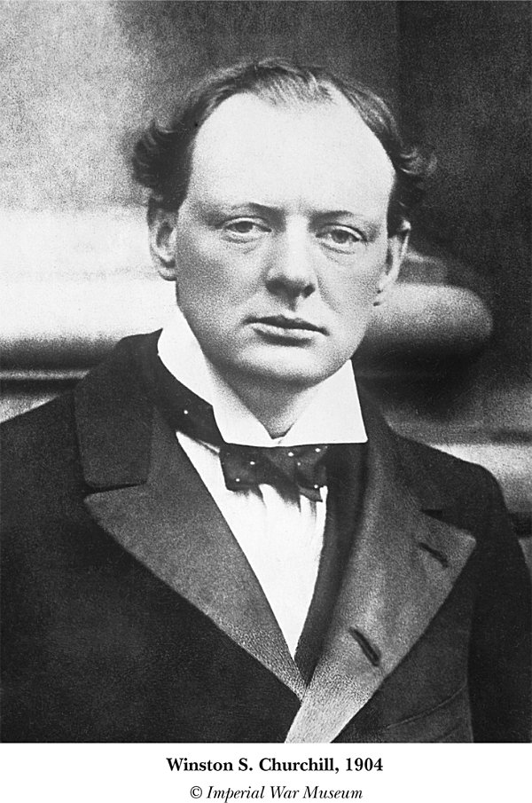 Winston S. Churchill, 1904 © Imperial War Museum