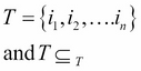 Apriori algorithm