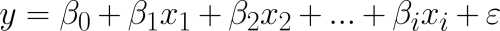 Multiple linear regression