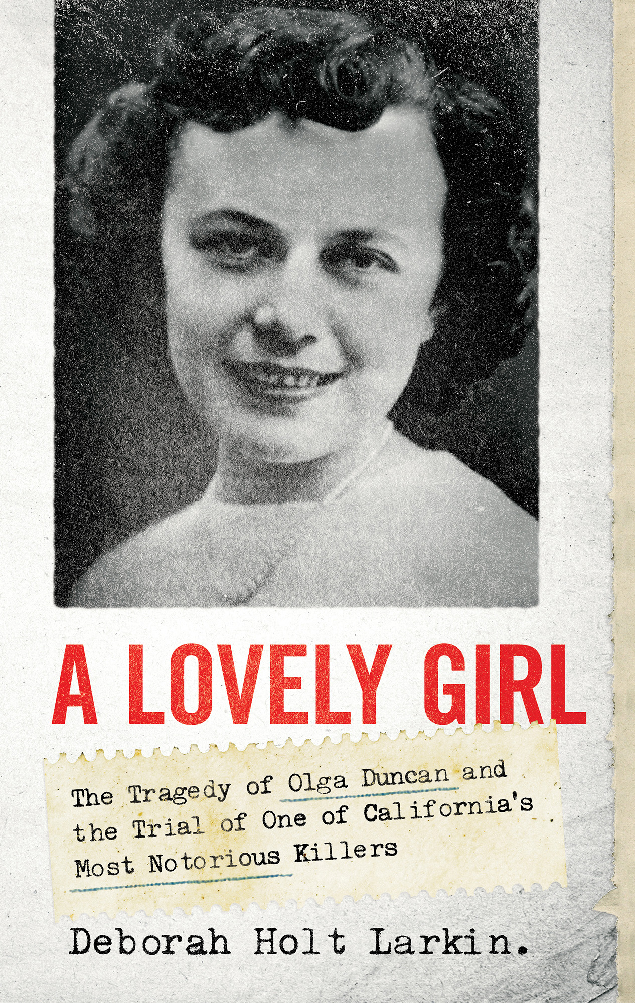 Cover: A Lovely Girl, by Deborah Holt Larkin