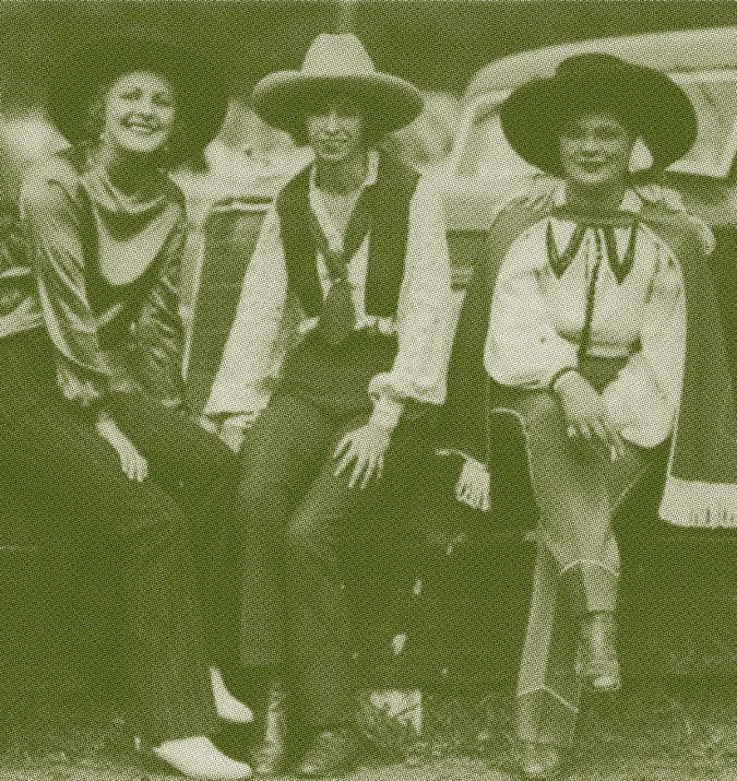 Photo of classy cowgirls.