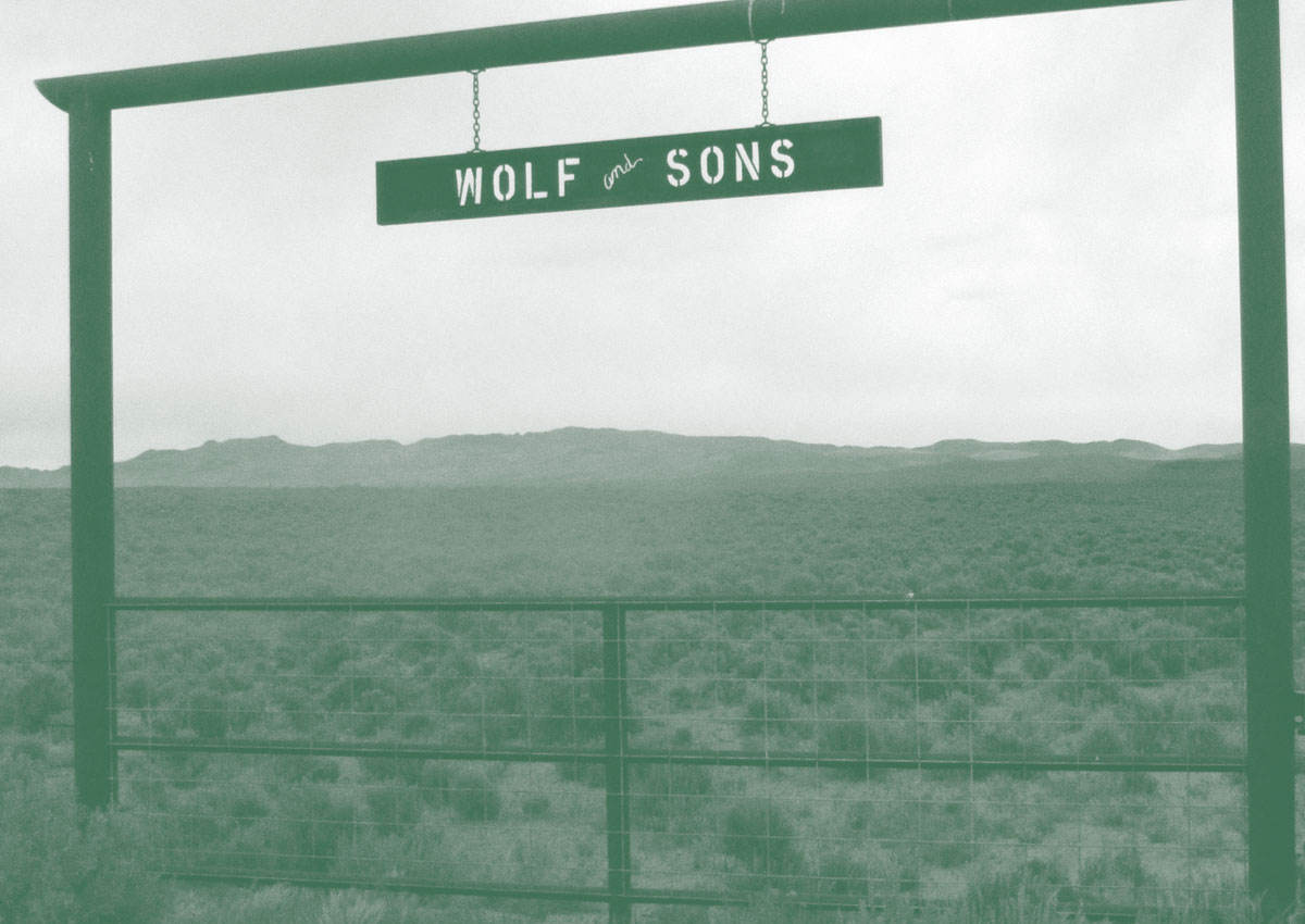 Photo of Wolf and Sons sign.