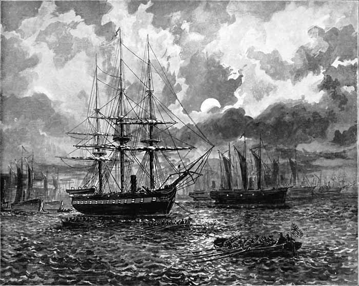 BURNSIDE'S EXPEDITION OFF FORT MONROE