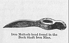 Iron Mattock head