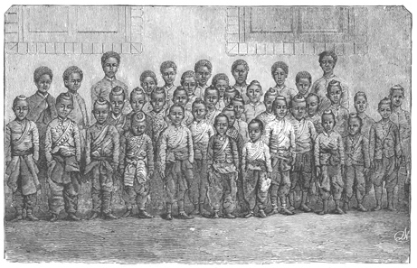 CHILDREN OF THE LATE FIRST KING OF SIAM