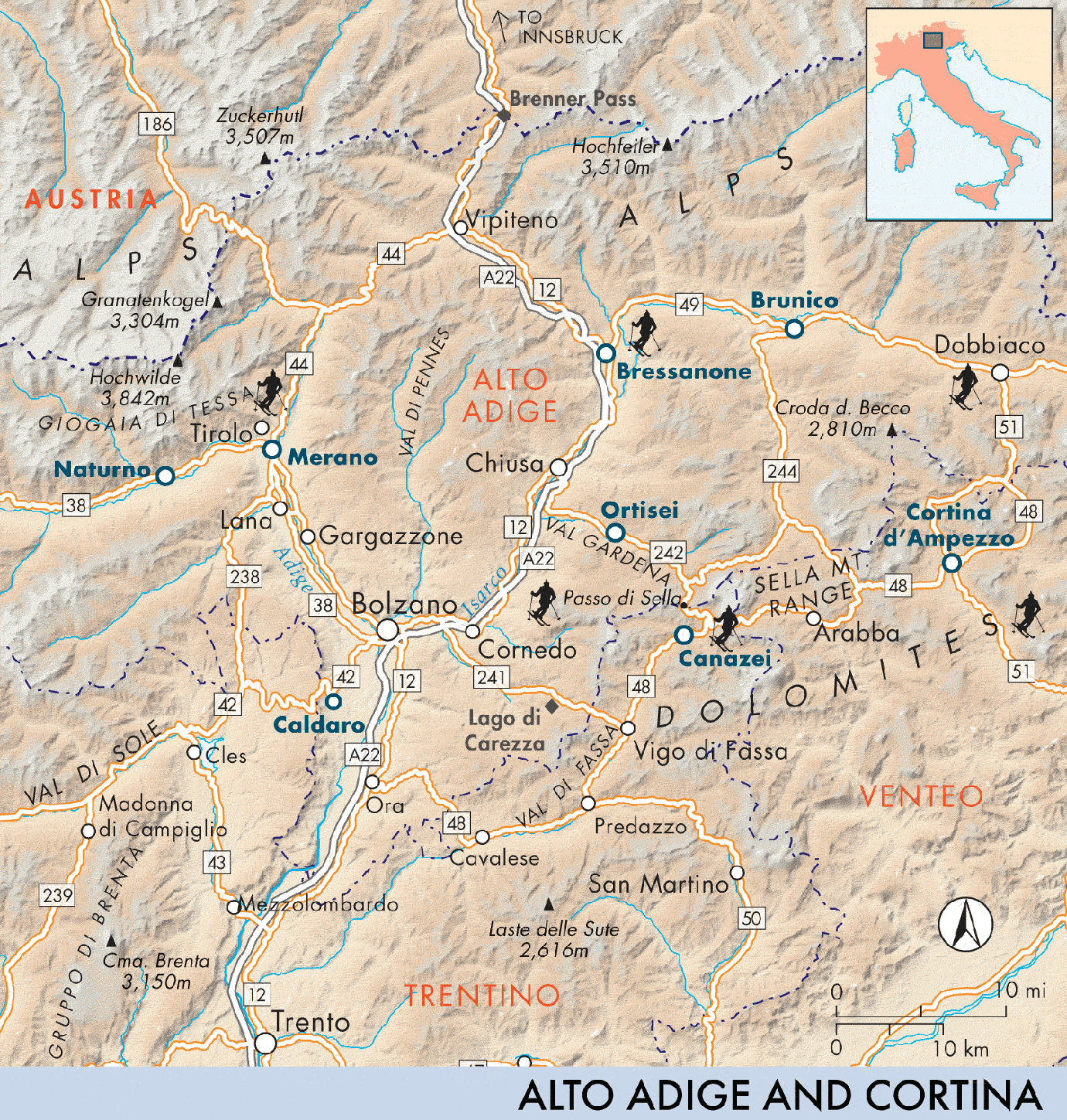 Alto Adige and Cortina