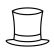 Top Hat outline