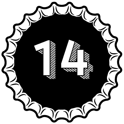 chapter 14 beer bottle cap graphic