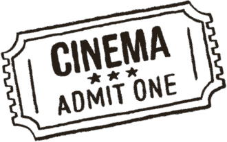 An illustration of a cinema ticket