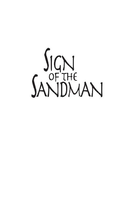 Sign of the Sandman Title Logo