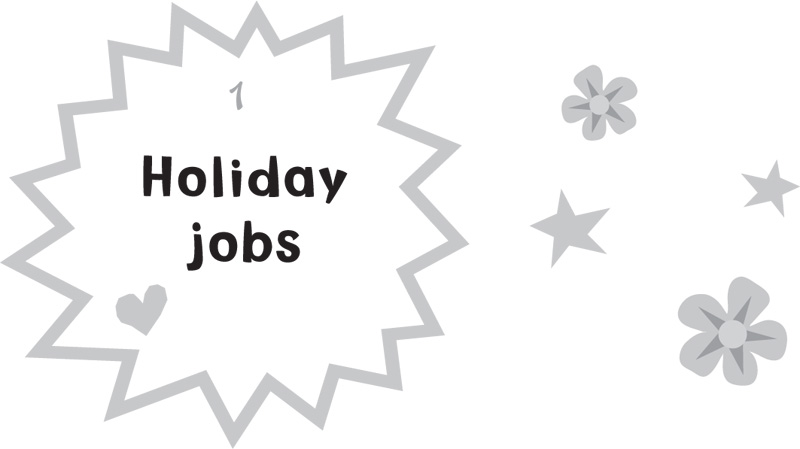 1. Holiday jobs