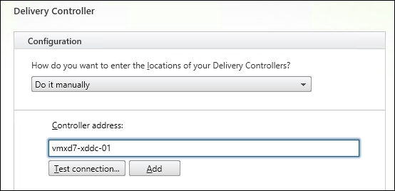 Installing VDA for a server OS machine