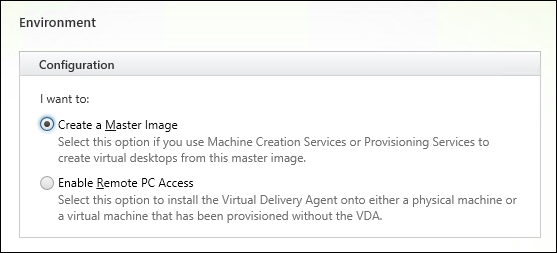 Installing VDA for a desktop OS machine