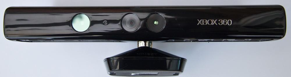 A Kinect sensor.