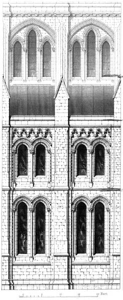 Exterior ELY CATHEDRAL. Presbytery