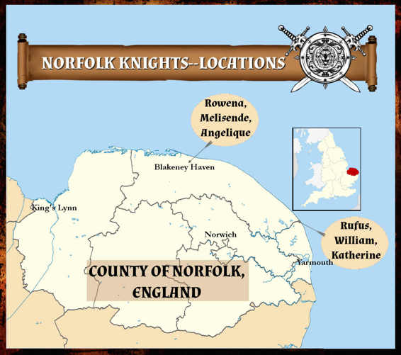 Norfolk Knights—Locations